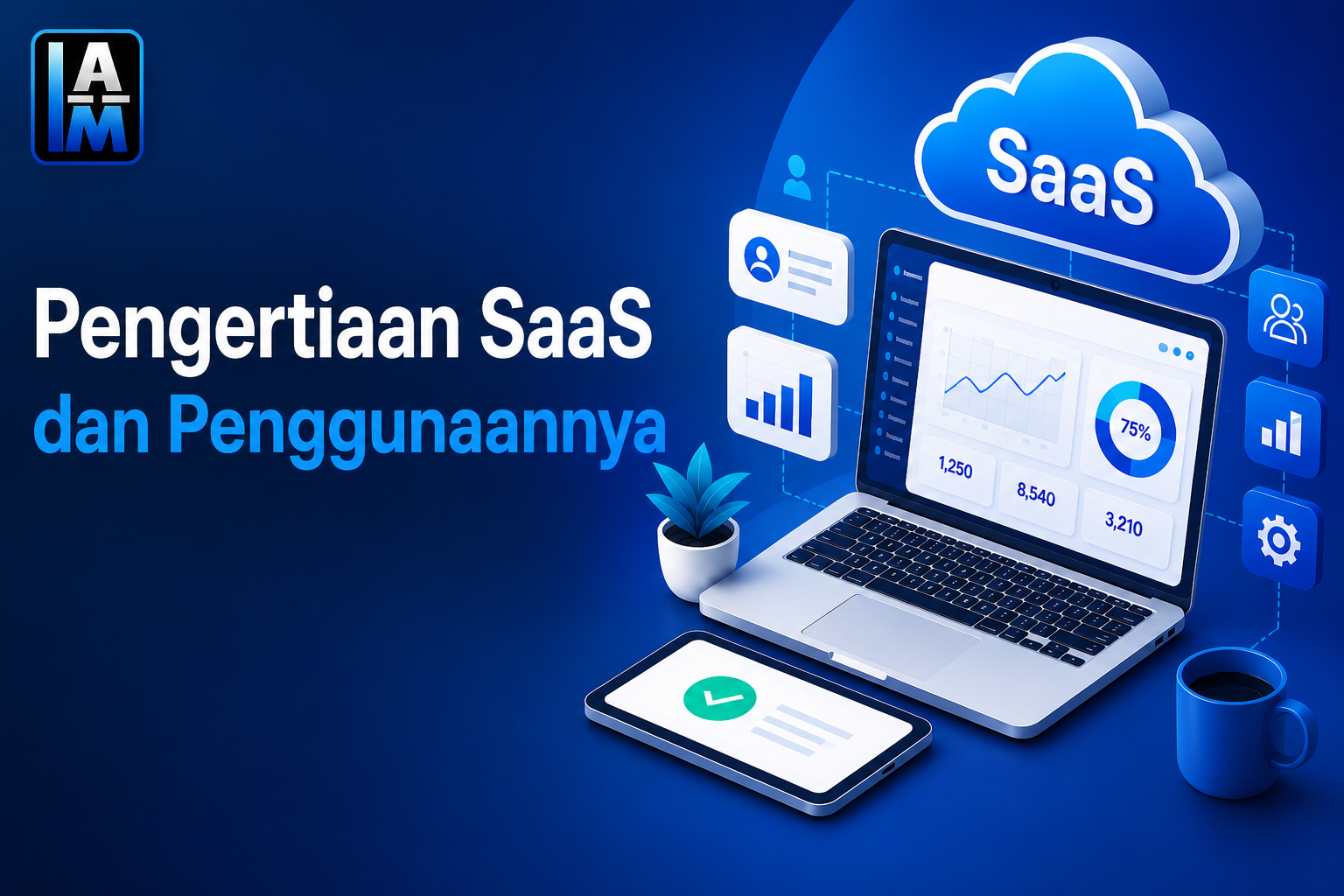 SaaS Platform Illustration